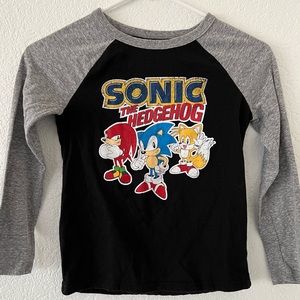 Sonic the hedgehog long sleeve tee